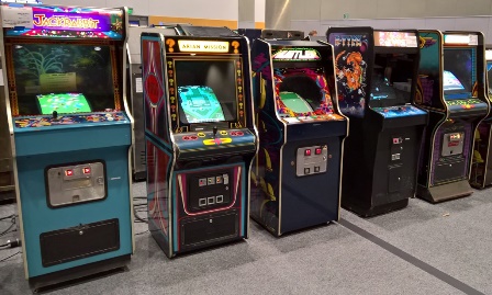 Zaccaria games at the Northwest Pinball and Arcade Show