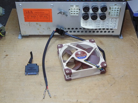 Fan connector pinned