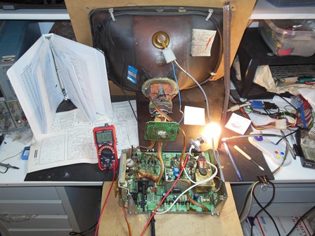 Hantarex MTC-900 power supply test