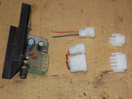 Mr. Do! audio amplifier bypass parts