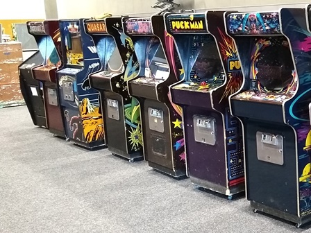 Zaccaria games at the Northwest Pinball and Arcade Show