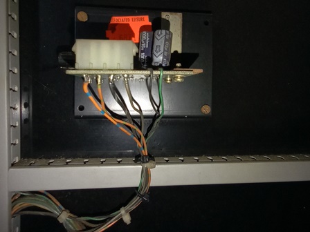 Hard wired external audio amplifier