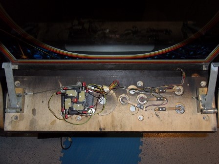 Control panel, back side