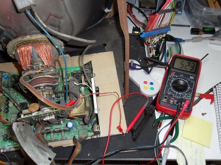 10 minutes in R142 focus voltage