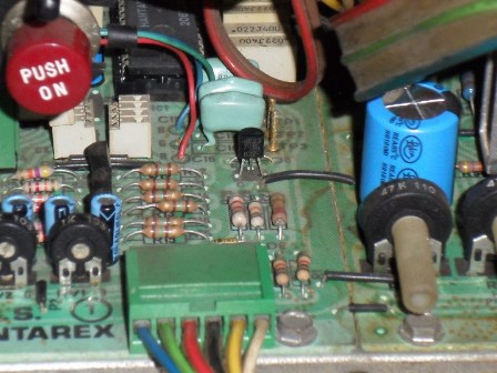 Issue 2 - bad blanking transistor