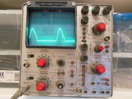 Horizontal collapse LOPT input, measured