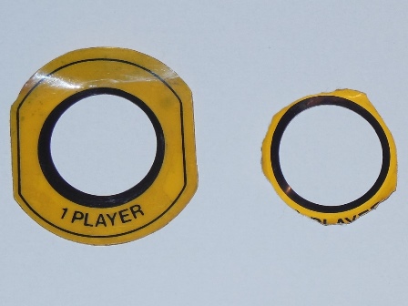 Start button collars, original