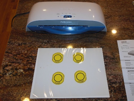 Printed collars, post-lamination