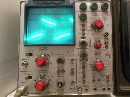 Test point 3 - line drive base, measured