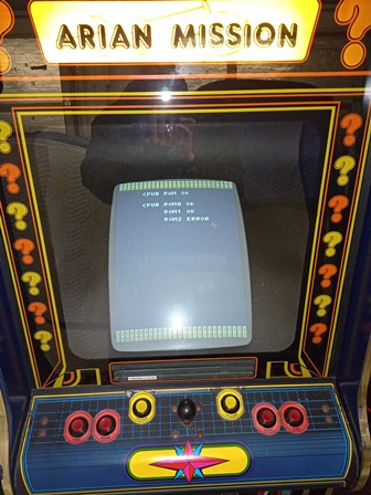 SNK Arian Mission self-test failure