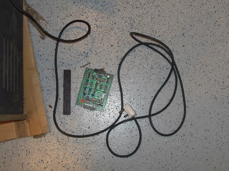 Found in the bottom of the cab