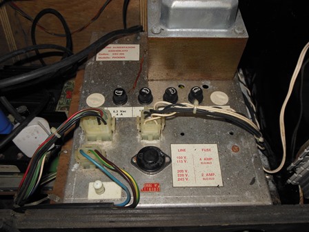 Zaccaria power transformer, 245V