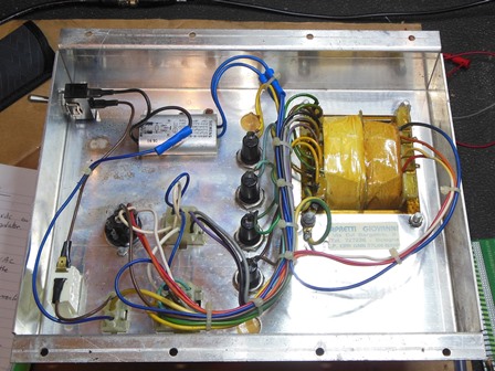 Power supply, bottom