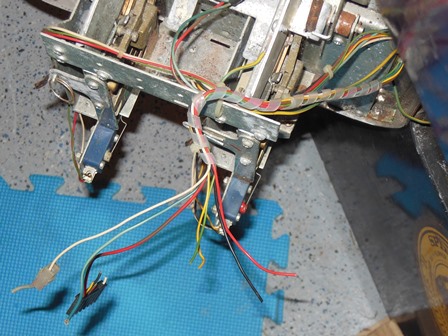 Coin door wiring