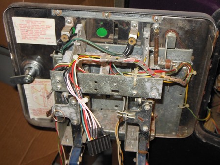 Credit PCB input connector repaired