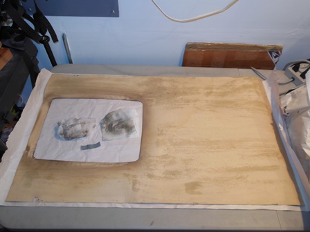 Monitor surround, back