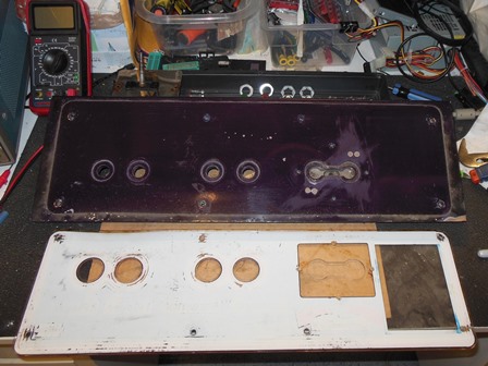 Control panel overlay