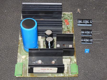 1B1126 CEC 094 Phoenix power regulator PCB cap kit