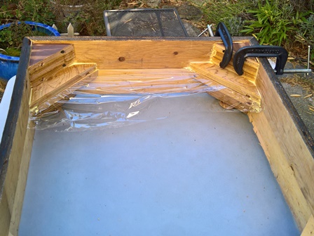 Corner block attachment