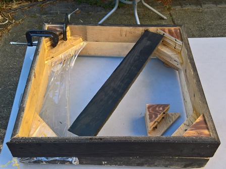 Corner block attachment