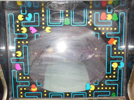 Zaccaria Puck Man monitor glass