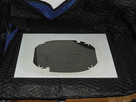 Zaccaria Puckman monitor glass - back