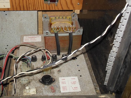 Marque light cable, repaired