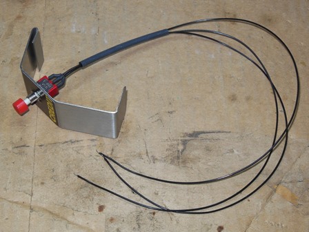 Credit button bracket