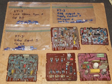 KT-3 daughter PCBs
