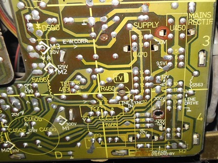 KT-3 chassis cracked solder