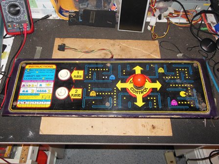 Zaccaria Puck Man control panel, front
