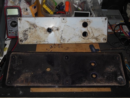 Control panel overlay