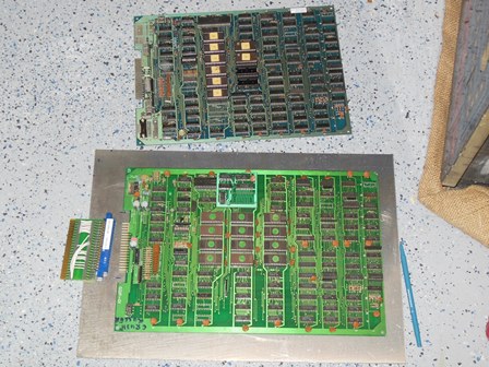 Mounting plate PCB holes
