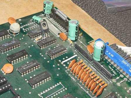 Game PCB upright conversion