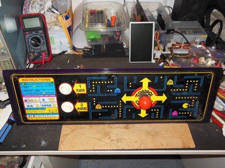Zaccaria Puck Man control panel