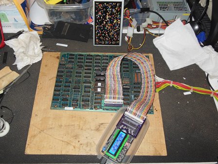 Puck Man game PCB with Arduino ICT