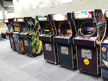 Zaccaria games at the Northwest Pinball and Arcade Show