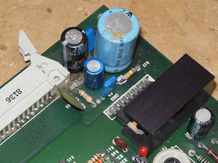 Scorpion leaking capacitors
