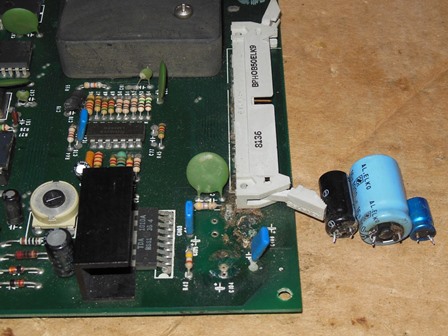 Scorpion leaking cap damage