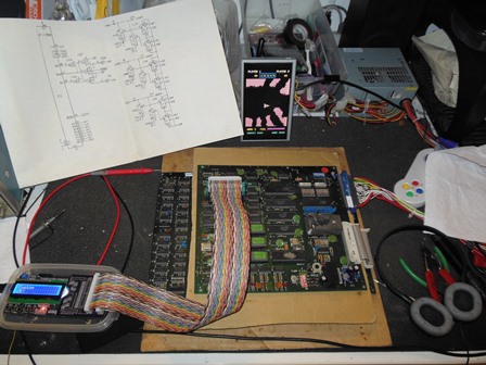 Scorpion game PCB sound repair