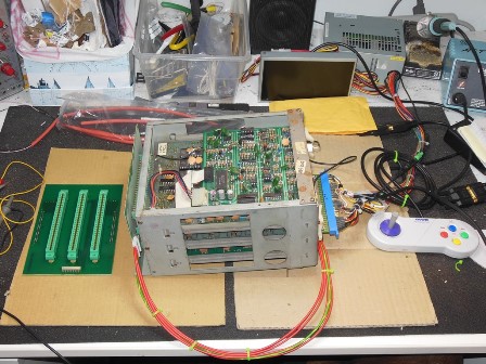 Tomahawk 777 board on the bench