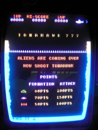 Sea Scare/Tomahawk 777 game