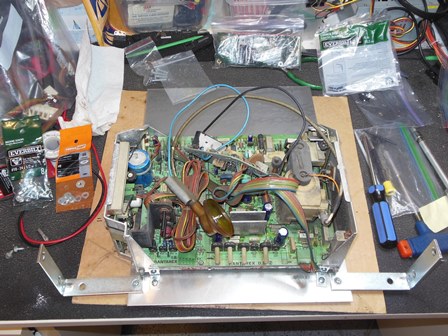 MTC-900 mounted on frame