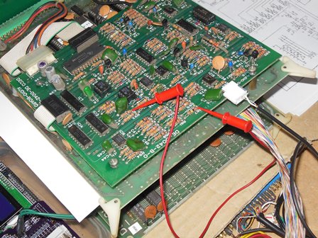 Tomahawk 777 audio PCB, UFO sound test