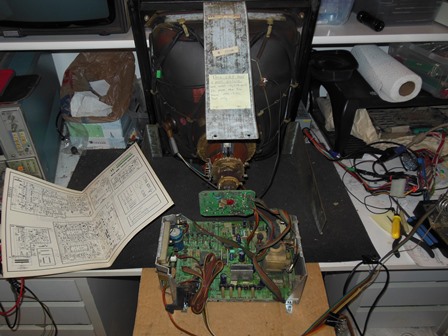 MTC-900 chassis testing on the bench