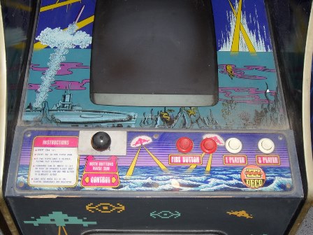 Zaccaria Sea Scare, control panel