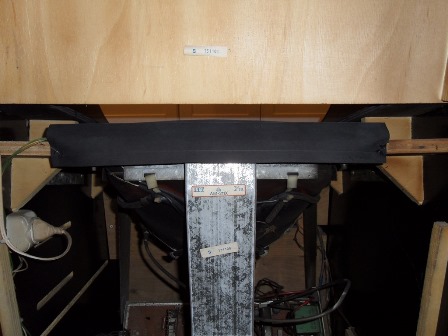 Monitor surround fitted, back