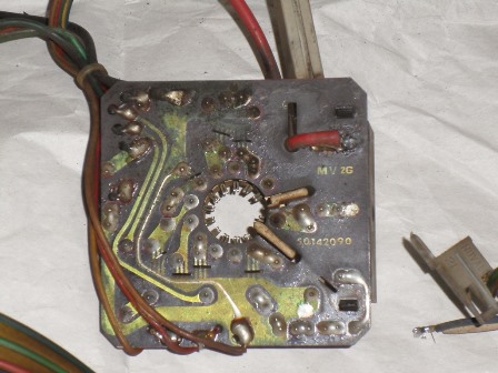 Hantarex MTC-90 neck PCB, solder side, 50142090