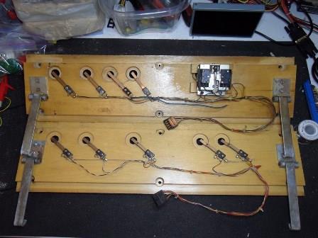 Wiring change over, before