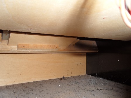 Base cavity, before, right